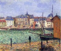 The Port of Pornic, High Tide