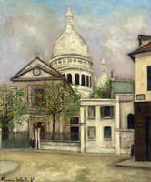 Eglise Saint-Pierre and the Coupola of Sacre-Coeur