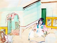 In a Moroccan Interior