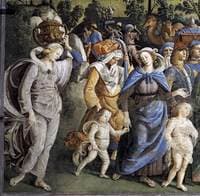 Moses's Journey into Egypt and the Circumcision of His Son Eliezer (detail)