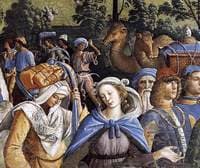 Moses's Journey into Egypt and the Circumcision of His Son Eliezer (detail)