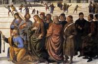 Christ Handing the Keys to St Peter (detail)