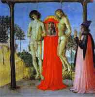 Saint Jerome Supporting Two Young Men on the Gallows