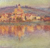 Vetheuil at Sunset