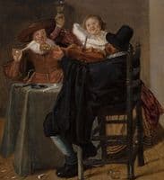 Merry Company with Violinist