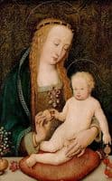 Virgin And Child With Pomegranate