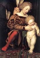 Darmstadt Madonna [detail]