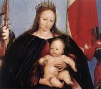 The Solothurn Madonna [detail]
