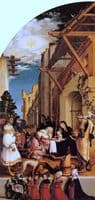 The Oberried Altarpiece ~ Left wing: Adoration of the Magi
