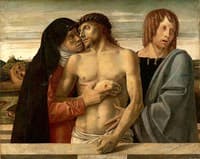 Dead Christ Supported by the Virgin and Saint John