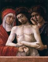 Dead Christ Supported by the Virgin and Saint John (Pietà )