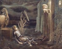 The Dream of Launcelot at the Chapel of the San Graal