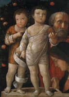 The Holy Family with Saint John