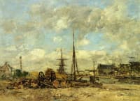 Trouville, the Port