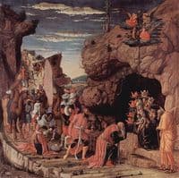 Adoration of the three kings