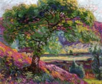 Landscape with Trees and Figures