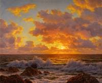 Coucher du Soleil L'Adriatique