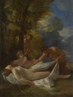 Nymph with Satyrs