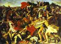 The Battle of Joshua with Amalekites