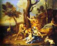 The Infant Jupiter Nurtured by the Goat Amalthea