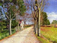 The Road from Cailhauvers Cailhavel