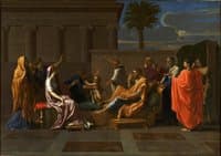 The Infant Moses Trampling Pharaoh’s Crown