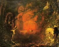 Parsifal and the Knights of the Holy Grail, Scenes from Act I