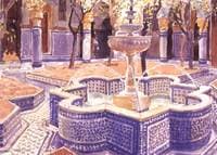 Blue Fountain