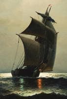 Sailboat in Moonlight