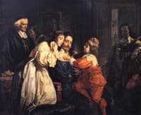 Charles I Says Farewell to his Family