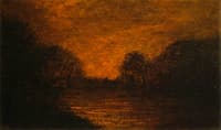 Pond in Moonlight