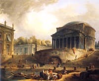 Vue du Port de Ripetta, Rome