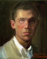 Portrait of Miguel Hernández