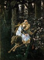 Ivan Tsarevitch Riding the Grey Wolf