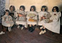 Niñas en la escuela