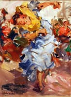 Bailaora difuminada