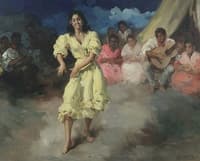 bailadora de flamenco