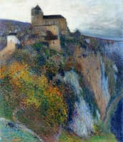Saint-Cirq-Lapopie in Evening