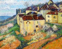 Vue de Saint Cirq-la-Popie