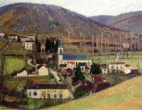 View of Labastide in Gray Weather