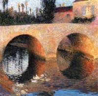 Le pont de Labastide du Vert, Vue de l'Ouest