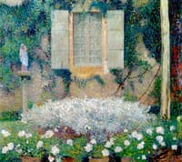 La Fenêtre de la cuisine sur le jardin à Marquayrol