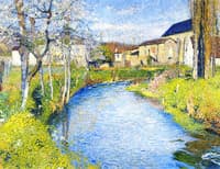 La Vert a Labastide du Vert au Printemps