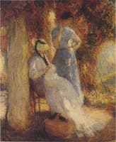 Sewing at Marquayrol