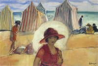 A girl by the sea