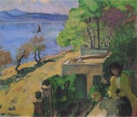 View of the Sea from the balcony