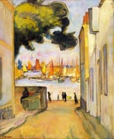 Street by the Port at Collioure