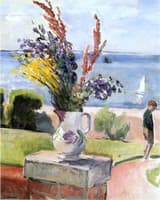 Terrace by the sea