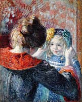 Madame Lebasque and her daughter Marthe