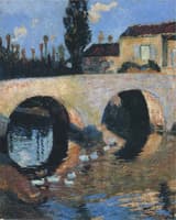 Le pont sur le riviere